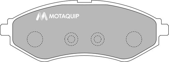 Motaquip LVXL1175 - Тормозные колодки, дисковые, комплект autodnr.net