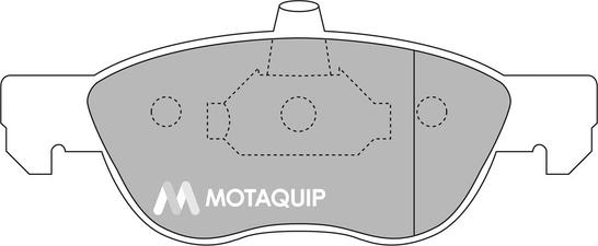 Motaquip LVXL1182 - Гальмівні колодки, дискові гальма autocars.com.ua