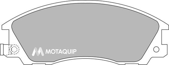 Motaquip LVXL1192 - Тормозные колодки, дисковые, комплект autodnr.net