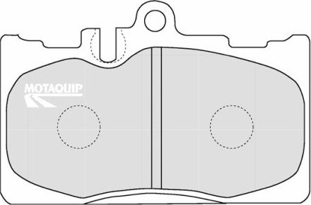 Motaquip LVXL1205 - Гальмівні колодки, дискові гальма autocars.com.ua