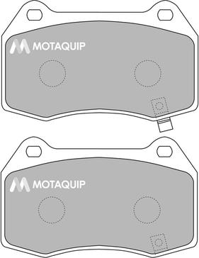 Motaquip LVXL1219 - Гальмівні колодки, дискові гальма autocars.com.ua