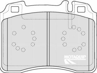 Motaquip LVXL121 - Гальмівні колодки, дискові гальма autocars.com.ua