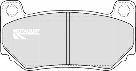Motaquip LVXL1221 - Тормозные колодки, дисковые, комплект autodnr.net