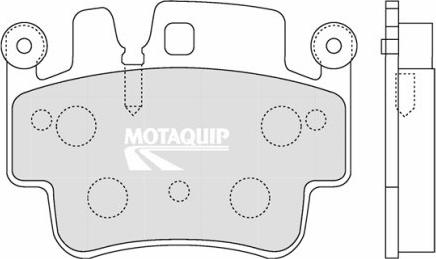 Motaquip LVXL1228 - Тормозные колодки, дисковые, комплект autodnr.net