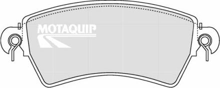Motaquip LVXL1242 - Гальмівні колодки, дискові гальма autocars.com.ua