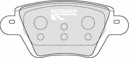 Motaquip LVXL1247 - Гальмівні колодки, дискові гальма autocars.com.ua