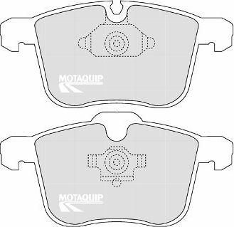 Motaquip LVXL1252 - Гальмівні колодки, дискові гальма autocars.com.ua