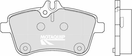 Motaquip LVXL1267 - Гальмівні колодки, дискові гальма autocars.com.ua