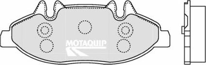 Motaquip LVXL1269 - Гальмівні колодки, дискові гальма autocars.com.ua