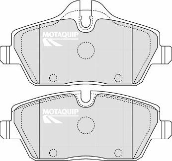 Motaquip LVXL1277 - Гальмівні колодки, дискові гальма autocars.com.ua