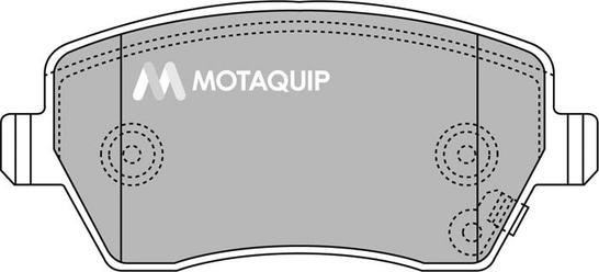 Motaquip LVXL1281 - Гальмівні колодки, дискові гальма autocars.com.ua