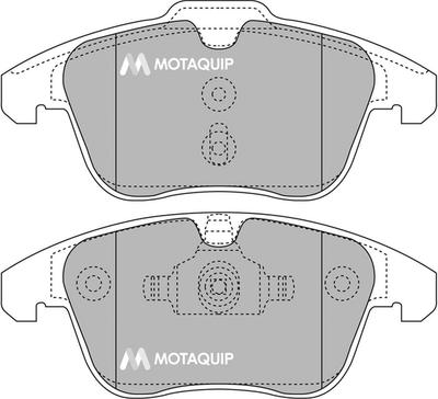 Motaquip LVXL1293 - Гальмівні колодки, дискові гальма autocars.com.ua