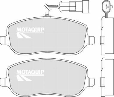 Motaquip LVXL1300 - Гальмівні колодки, дискові гальма autocars.com.ua