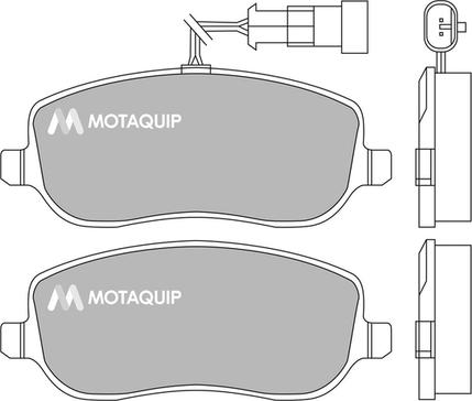 Motaquip LVXL1300 - Гальмівні колодки, дискові гальма autocars.com.ua