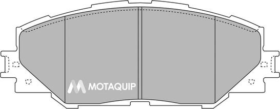 Motaquip LVXL1306 - Тормозные колодки, дисковые, комплект autodnr.net