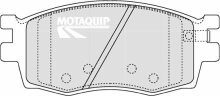 Motaquip LVXL1311 - Гальмівні колодки, дискові гальма autocars.com.ua