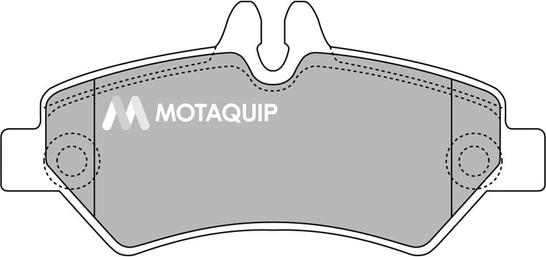 Motaquip LVXL1312 - Гальмівні колодки, дискові гальма autocars.com.ua