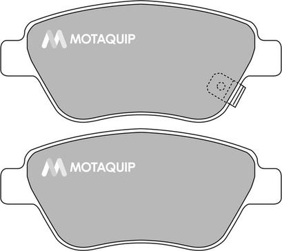 Motaquip LVXL1320 - Гальмівні колодки, дискові гальма autocars.com.ua