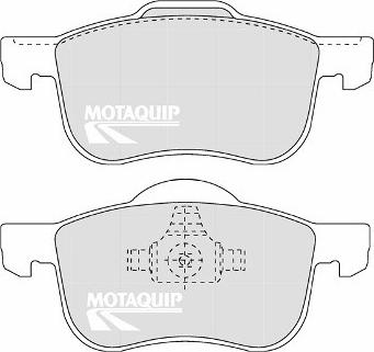 Motaquip LVXL1326 - Гальмівні колодки, дискові гальма autocars.com.ua