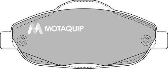Motaquip LVXL1333 - Тормозные колодки, дисковые, комплект autodnr.net