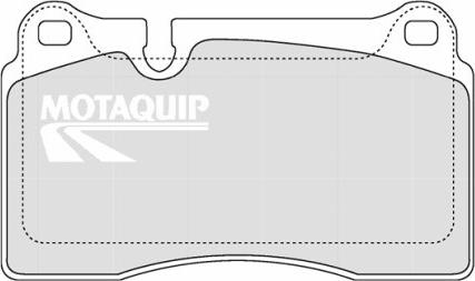 Motaquip LVXL1334 - Гальмівні колодки, дискові гальма autocars.com.ua