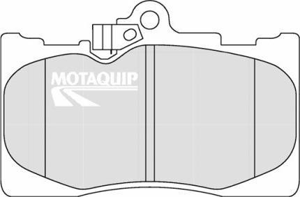 Motaquip LVXL1335 - Гальмівні колодки, дискові гальма autocars.com.ua