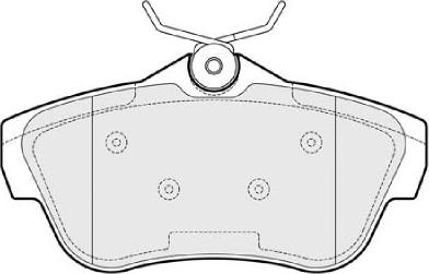 Motaquip LVXL1344 - Тормозные колодки, дисковые, комплект autodnr.net