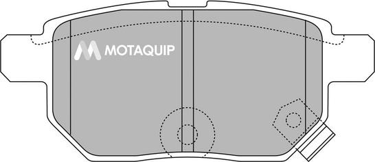 Motaquip LVXL1363 - Тормозные колодки, дисковые, комплект autodnr.net