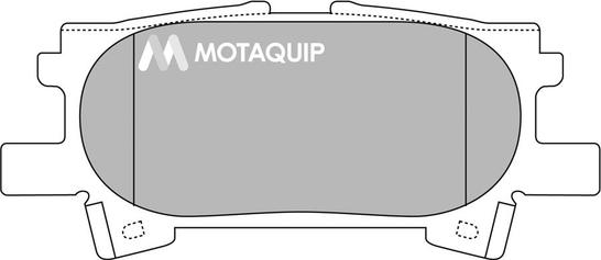 Motaquip LVXL1367 - Тормозные колодки, дисковые, комплект autodnr.net