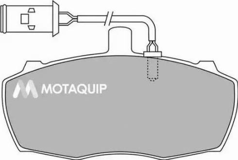 Motaquip LVXL1369 - Гальмівні колодки, дискові гальма autocars.com.ua