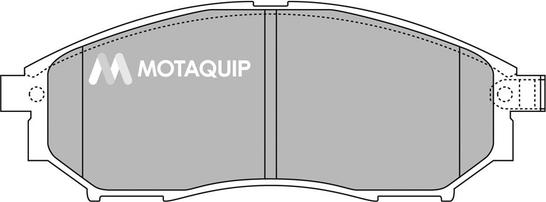 Motaquip LVXL1371 - Гальмівні колодки, дискові гальма autocars.com.ua