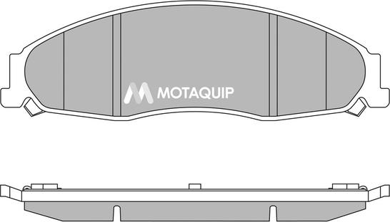 Motaquip LVXL1376 - Гальмівні колодки, дискові гальма autocars.com.ua
