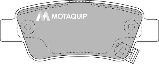 Motaquip LVXL1399 - Гальмівні колодки, дискові гальма autocars.com.ua