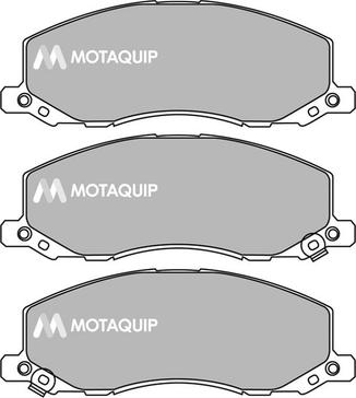 Motaquip LVXL1407 - Гальмівні колодки, дискові гальма autocars.com.ua