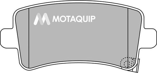 Motaquip LVXL1408 - Гальмівні колодки, дискові гальма autocars.com.ua