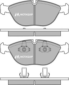 Motaquip LVXL140 - Гальмівні колодки, дискові гальма autocars.com.ua