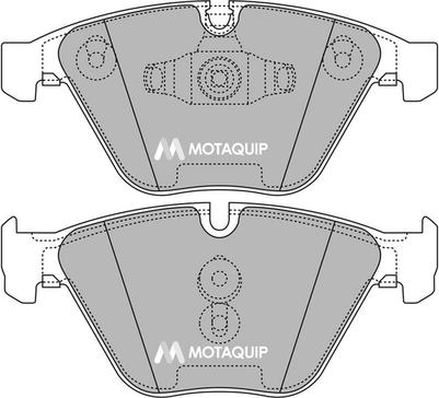 Motaquip LVXL1411 - Гальмівні колодки, дискові гальма autocars.com.ua