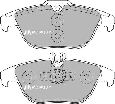 Motaquip LVXL1425 - Гальмівні колодки, дискові гальма autocars.com.ua