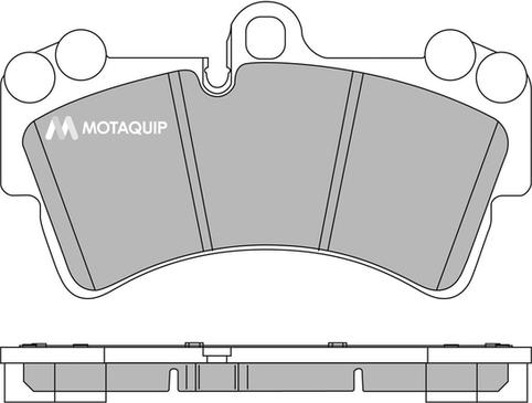 Motaquip LVXL1429 - Гальмівні колодки, дискові гальма autocars.com.ua