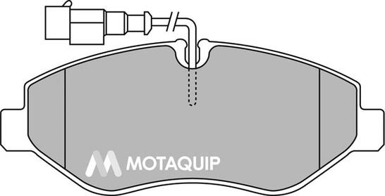 Motaquip LVXL1434 - Тормозные колодки, дисковые, комплект autodnr.net