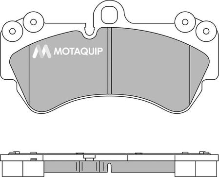 Motaquip LVXL1438 - Гальмівні колодки, дискові гальма autocars.com.ua