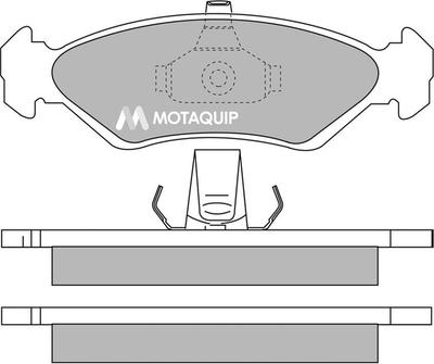 Motaquip LVXL154 - Гальмівні колодки, дискові гальма autocars.com.ua