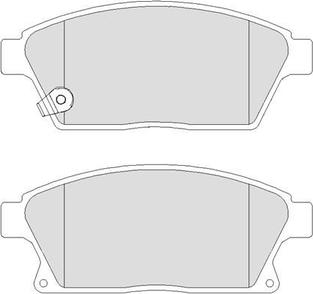 Motaquip LVXL1625 - Гальмівні колодки, дискові гальма autocars.com.ua