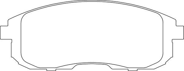Motaquip LVXL1643 - Гальмівні колодки, дискові гальма autocars.com.ua