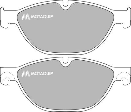 Motaquip LVXL1666 - Гальмівні колодки, дискові гальма autocars.com.ua