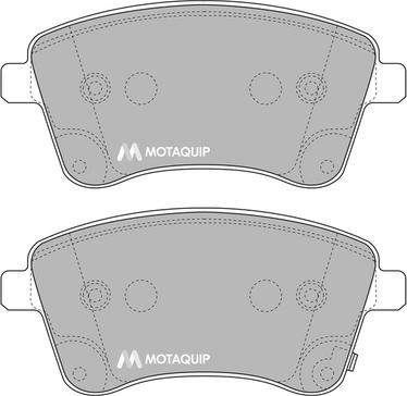 Motaquip LVXL1679 - Гальмівні колодки, дискові гальма autocars.com.ua