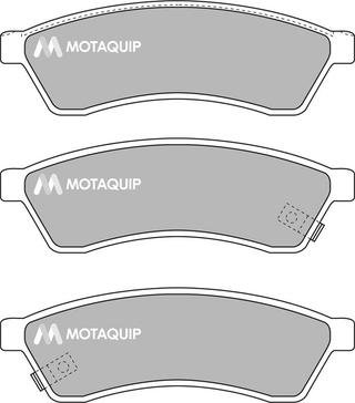 Motaquip LVXL1694 - Гальмівні колодки, дискові гальма autocars.com.ua