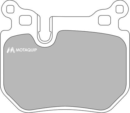 Motaquip LVXL1699 - Гальмівні колодки, дискові гальма autocars.com.ua