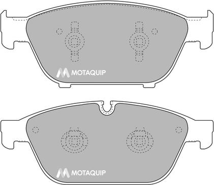 Motaquip LVXL1709 - Гальмівні колодки, дискові гальма autocars.com.ua