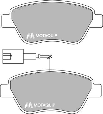 Motaquip LVXL1714 - Гальмівні колодки, дискові гальма autocars.com.ua